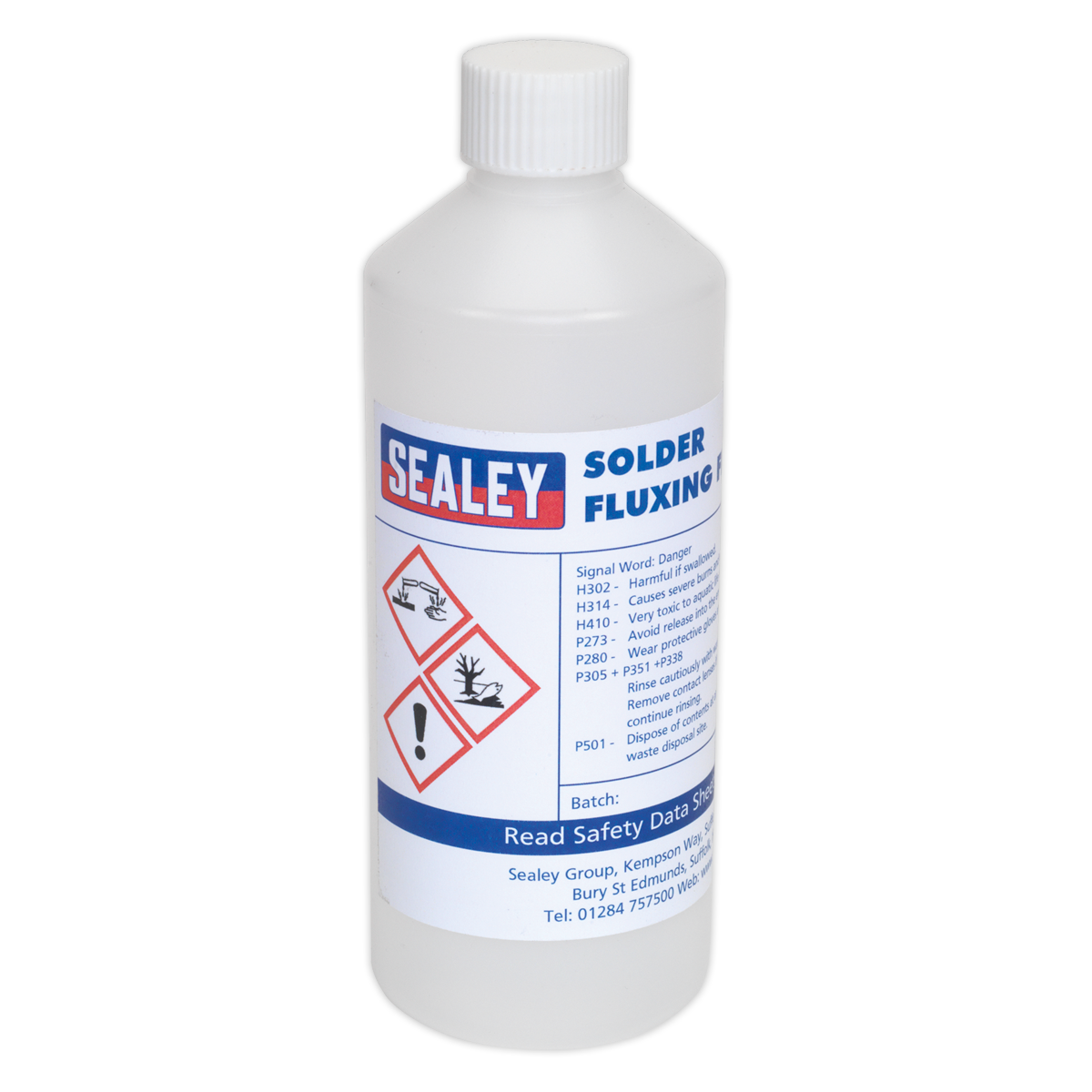 SEALEY - SOLFLUX Solder Fluxing Fluid 500ml Bottle