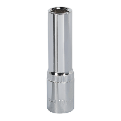 SEALEY - SP3810D WallDrive® Socket 10mm Deep 3/8"Sq Drive Fully Polished