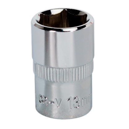 SEALEY - SP3813 WallDrive® Socket 13mm 3/8"Sq Drive Fully Polished