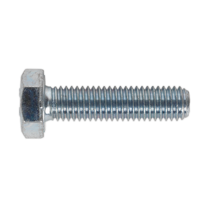 SEALEY - SS1040 HT Setscrew M10 x 40mm 8.8 Zinc Pack of 25