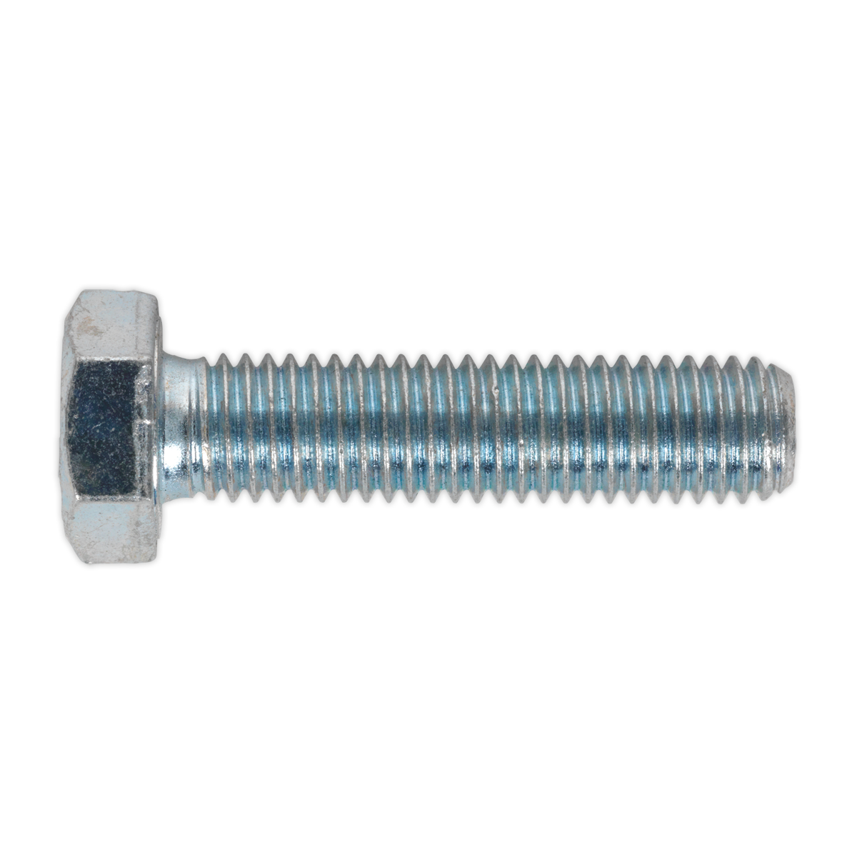 SEALEY - SS1250 HT Setscrew M12 x 50mm 8.8 Zinc Pack of 25