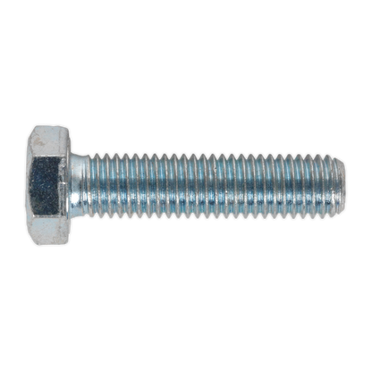 SEALEY - SS1250 HT Setscrew M12 x 50mm 8.8 Zinc Pack of 25