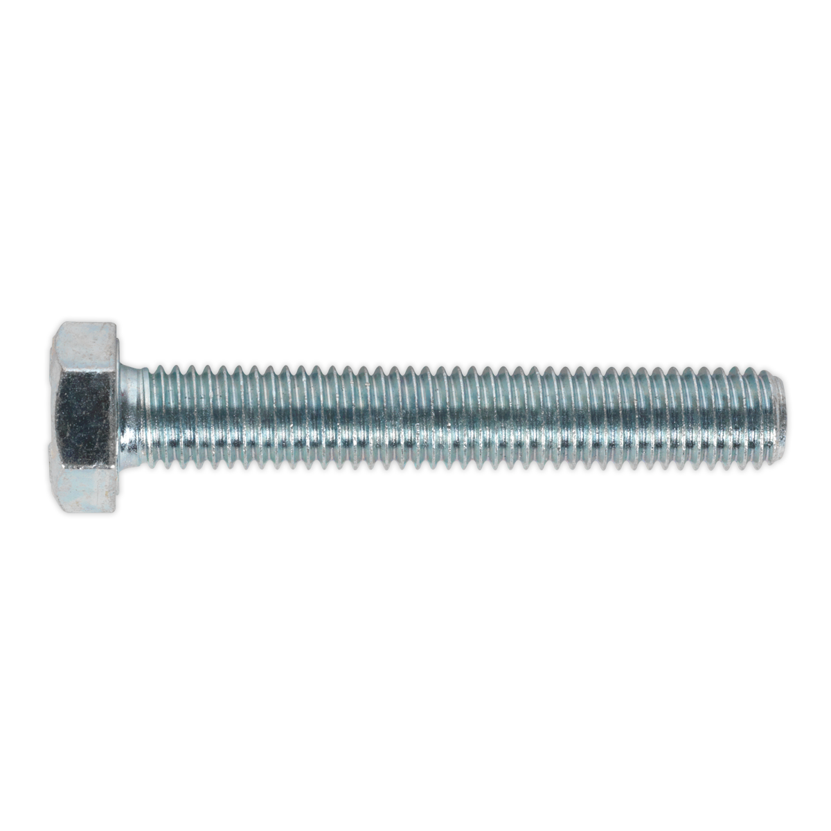 SEALEY - SS1275 HT Setscrew M12 x 75mm 8.8 Zinc Pack of 10