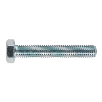 SEALEY - SS1275 HT Setscrew M12 x 75mm 8.8 Zinc Pack of 10
