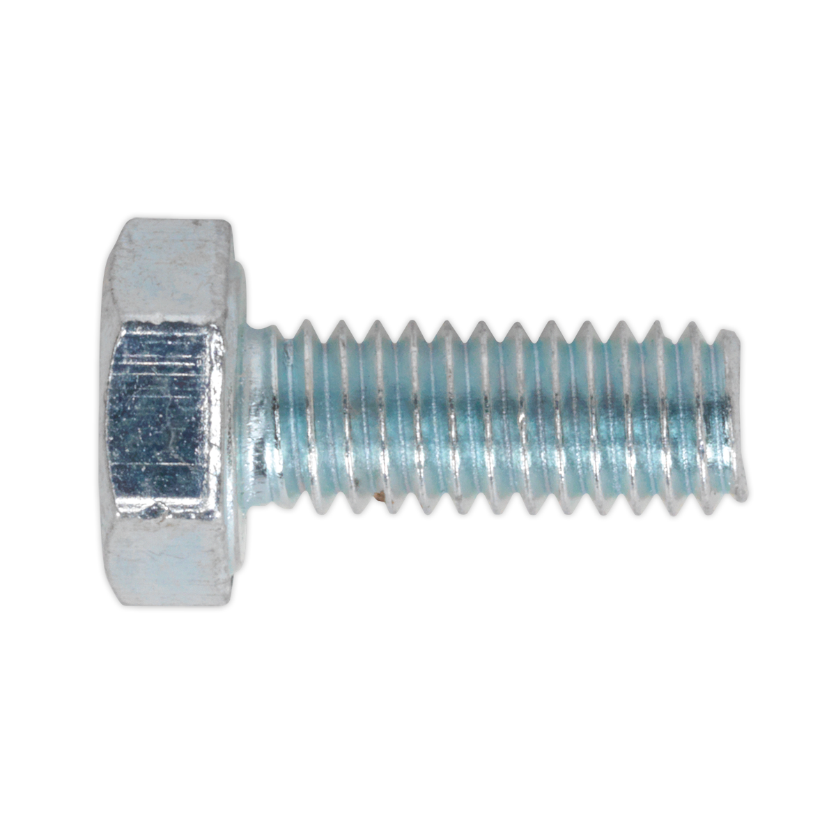 SEALEY - SS416 HT Setscrew M4 x 16mm 8.8 Zinc DIN 933 - Pack of 50