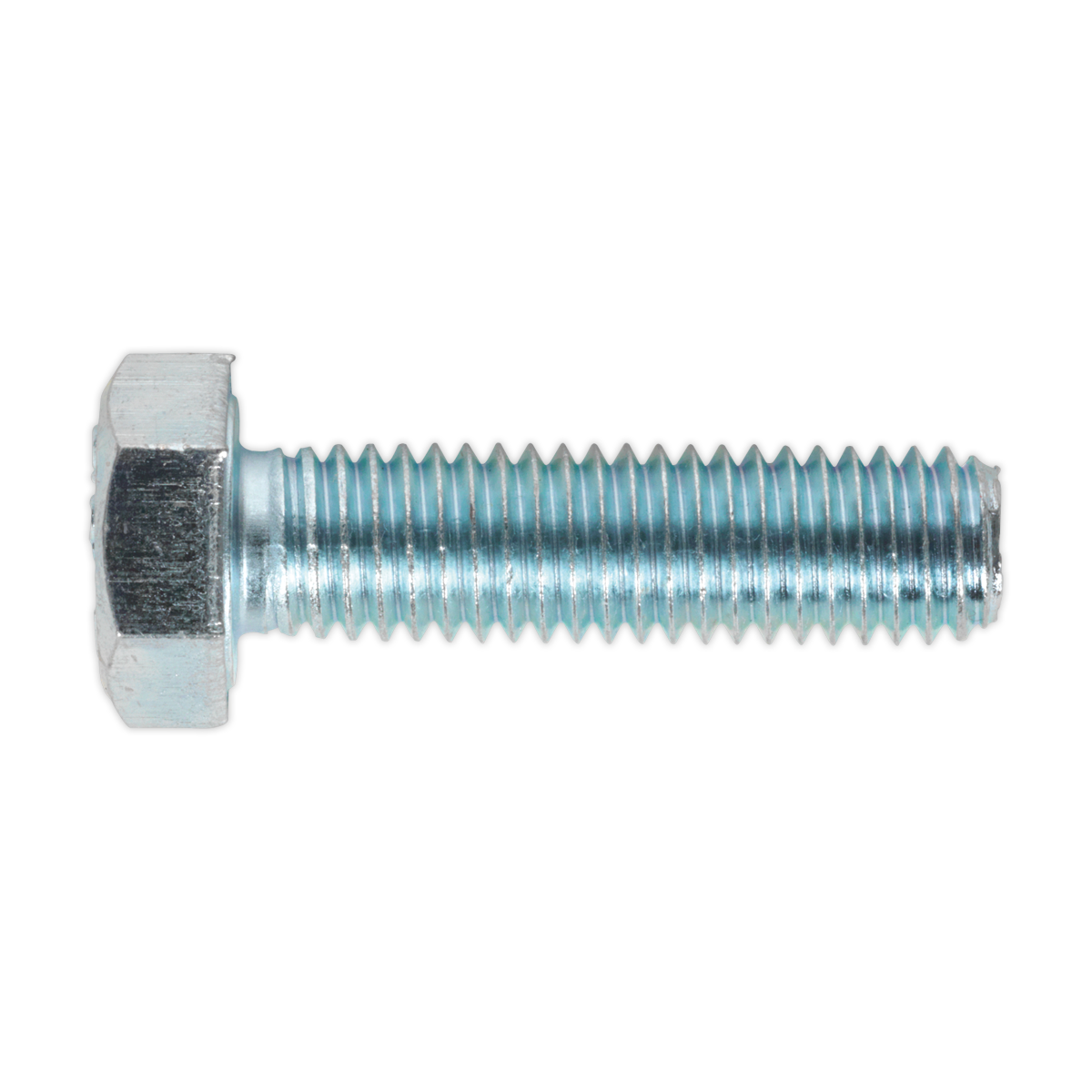 SEALEY - SS830 HT Setscrew M8 x 30mm 8.8 Zinc Pack of 50