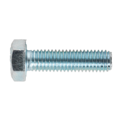 SEALEY - SS830 HT Setscrew M8 x 30mm 8.8 Zinc Pack of 50