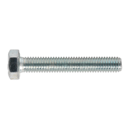 SEALEY - SS850 HT Setscrew M8 x 50mm 8.8 Zinc Pack of 50
