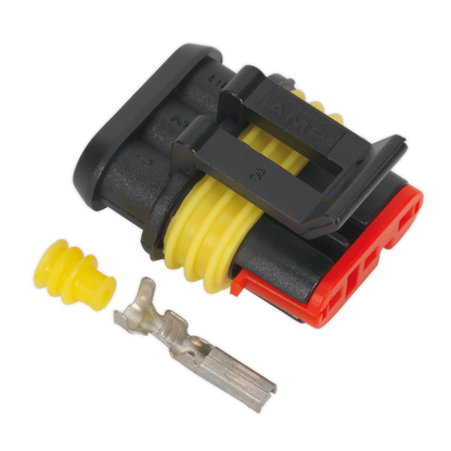 SEALEY - SSC3F Superseal Female Connector 3-Way Pack of 5
