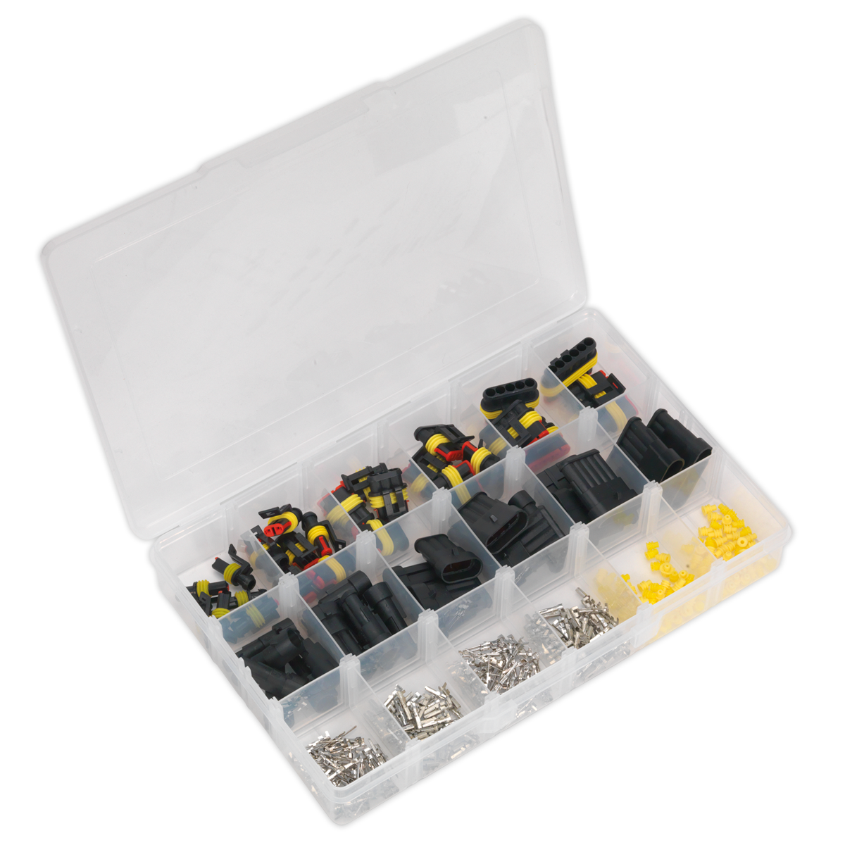 SEALEY - SSCSET1 Superseal Male & Female Connector Assortment 350pc