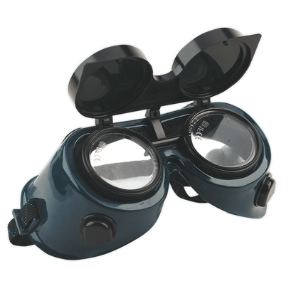 SEALEY - SSP6 Gas Welding Goggles with Flip-Up Lenses