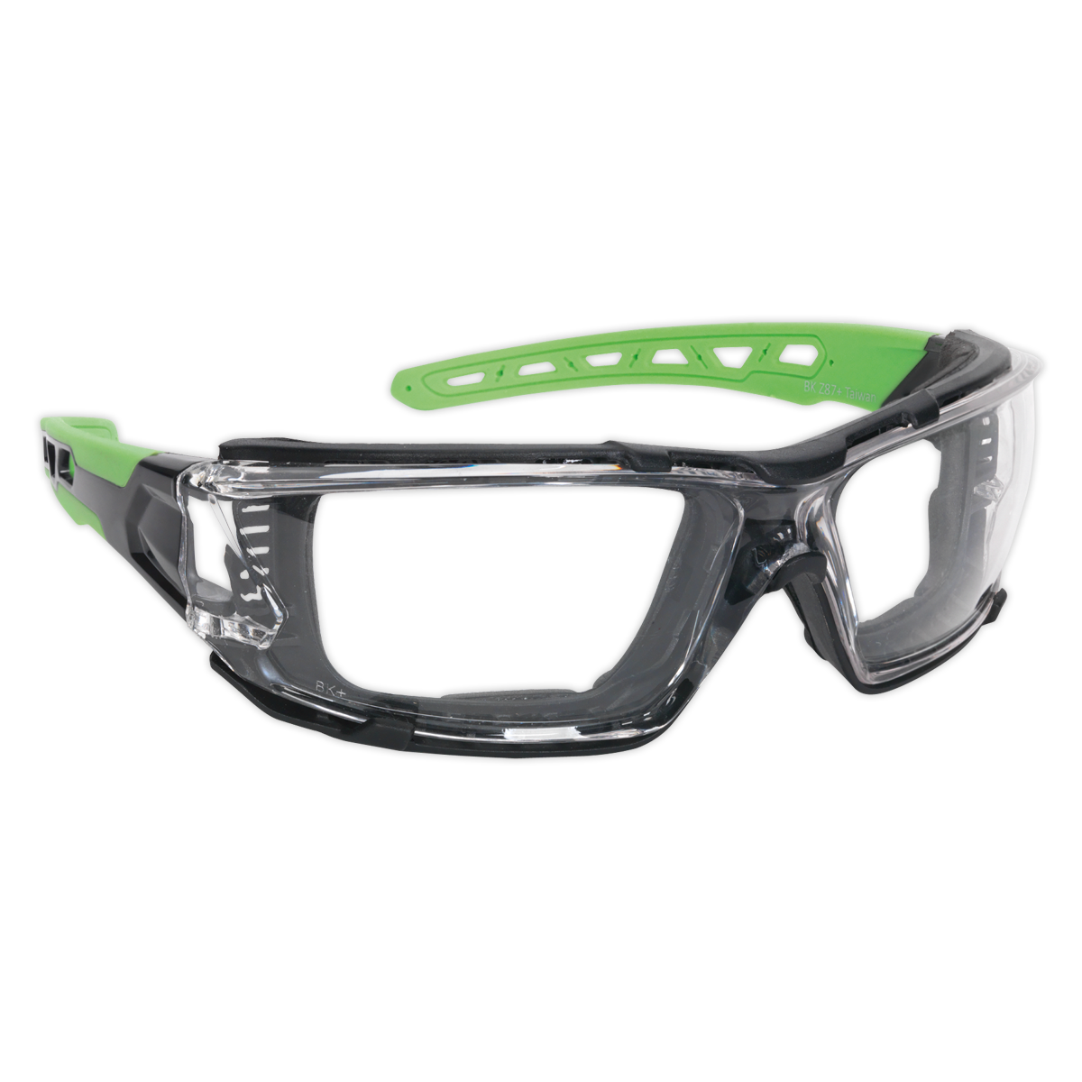SEALEY - SSP68 Safety Spectacles with EVA Foam Lining - Clear Lens