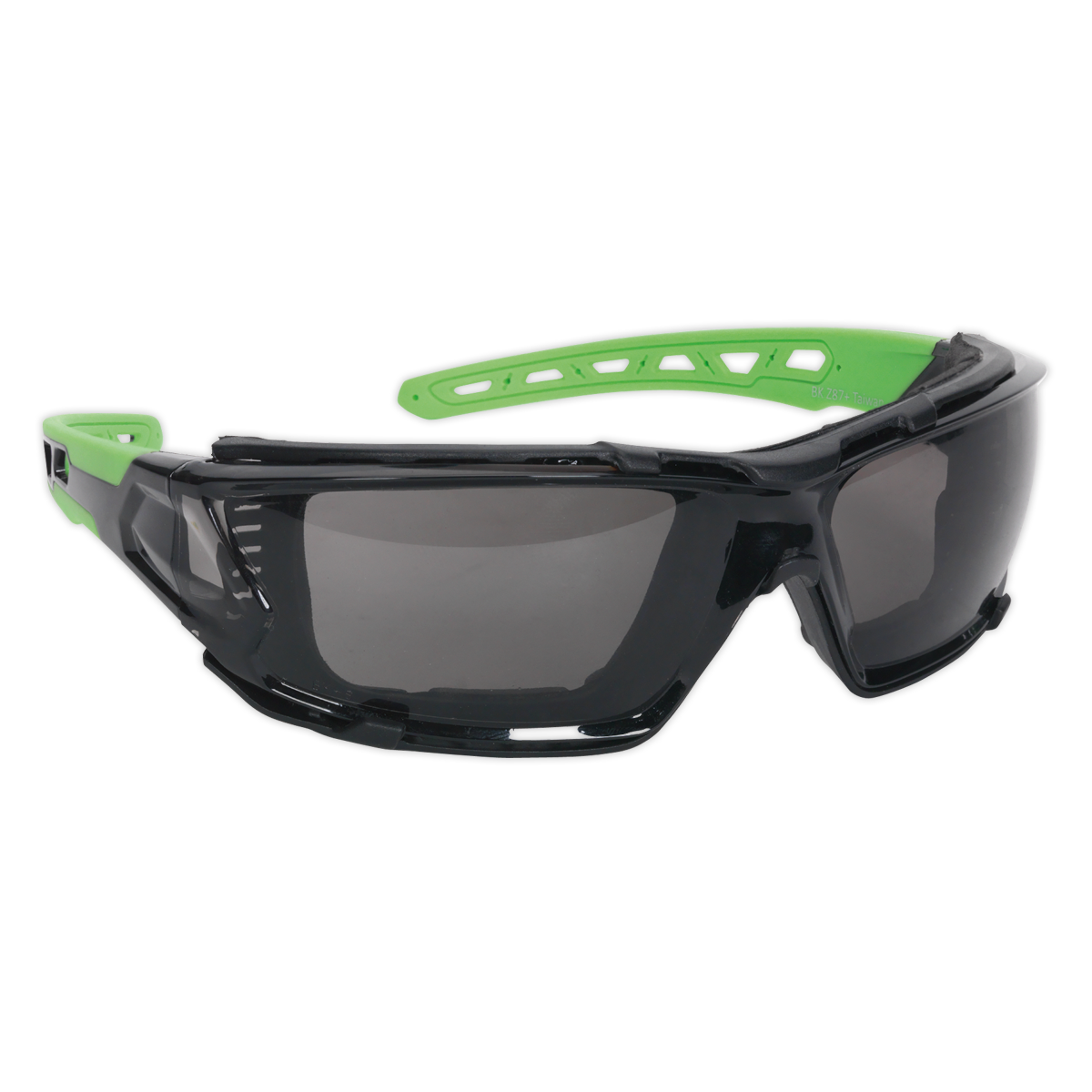 SEALEY - SSP69 Safety Spectacles with EVA Foam Lining - Anti-Glare Lens