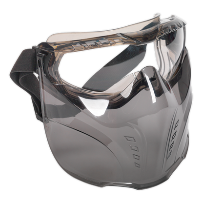 SEALEY - SSP76 Safety Goggles with Detachable Face Shield