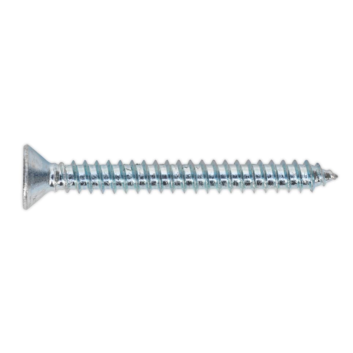 SEALEY - ST4238 Self Tapping Screw 4.2 x 38mm Countersunk Pozi Pack of 100