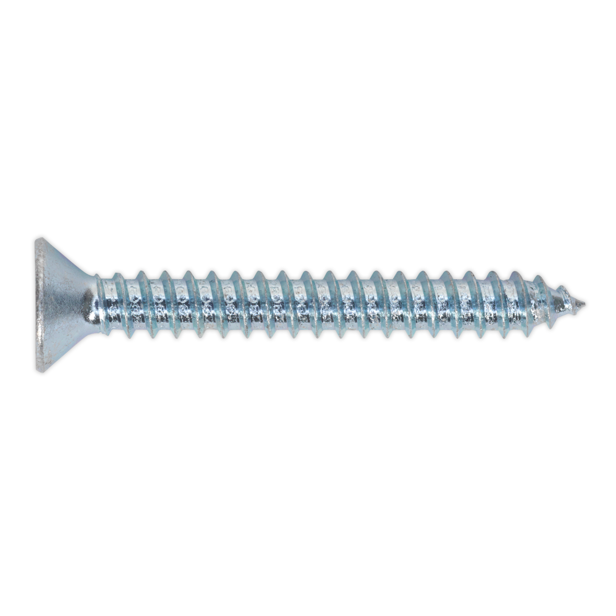 SEALEY - ST4838 Self Tapping Screw 4.8 x 38mm Countersunk Pozi Pack of 100