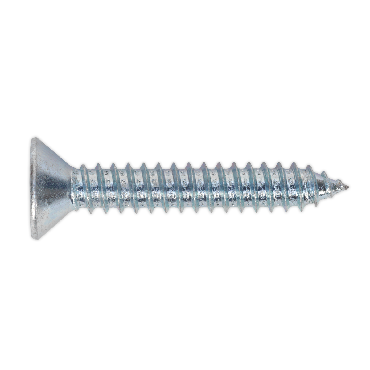 SEALEY - ST6338 Self Tapping Screw 6.3 x 38mm Countersunk Pozi Pack of 100