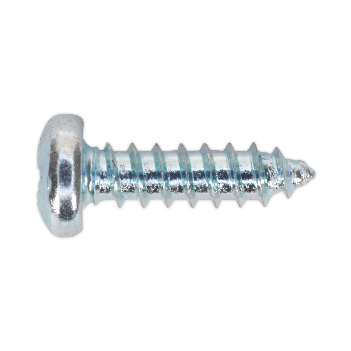 SEALEY - STPP3513 Self Tapping Screw 3.5 x 13mm Pan Head Pozi Zinc Pack of 100