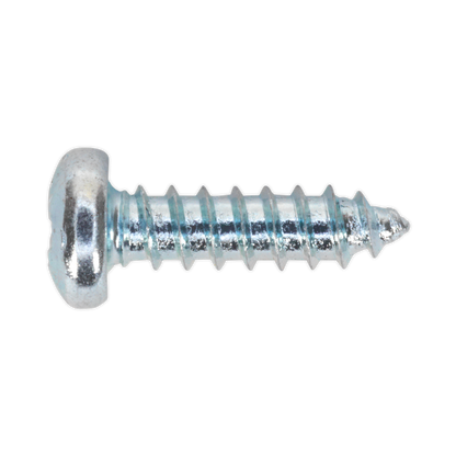 SEALEY - STPP3513 Self Tapping Screw 3.5 x 13mm Pan Head Pozi Zinc Pack of 100