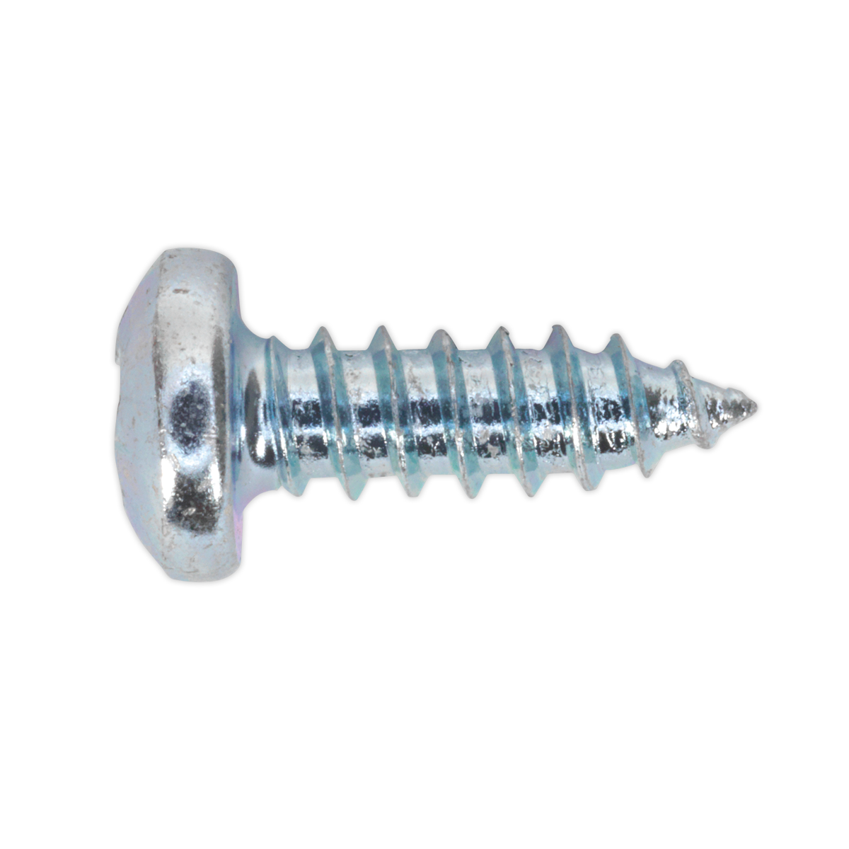 SEALEY - STPP4213 Self Tapping Screw 4.2 x 13mm Pan Head Pozi Zinc Pack of 100