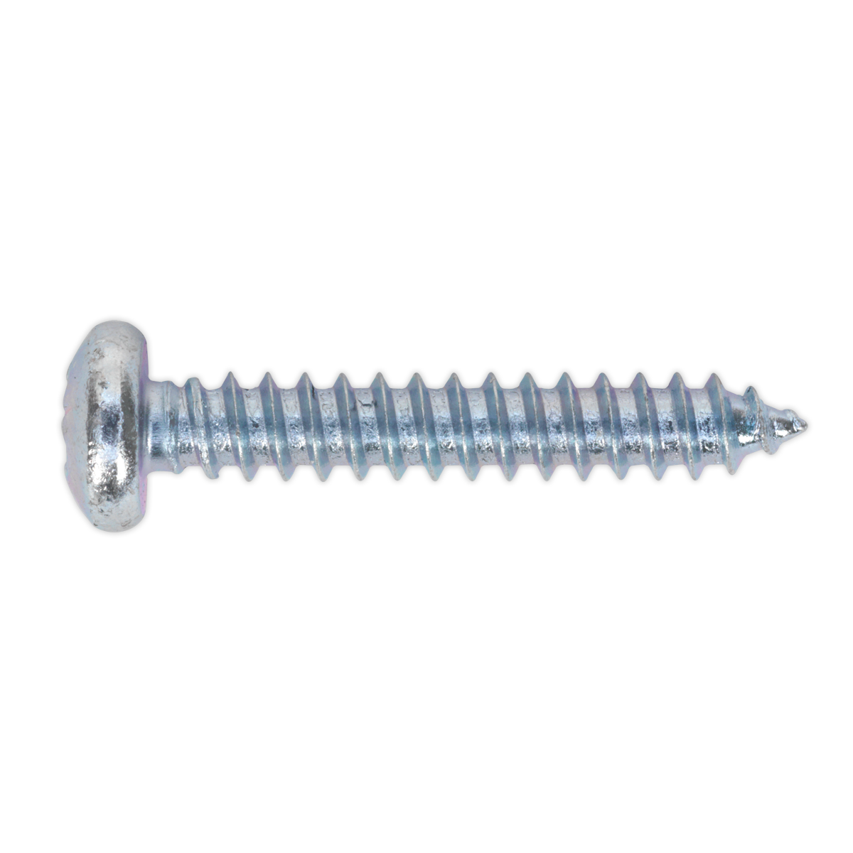 SEALEY - STPP4225 Self Tapping Screw 4.2 x 25mm Pan Head Pozi Zinc Pack of 100