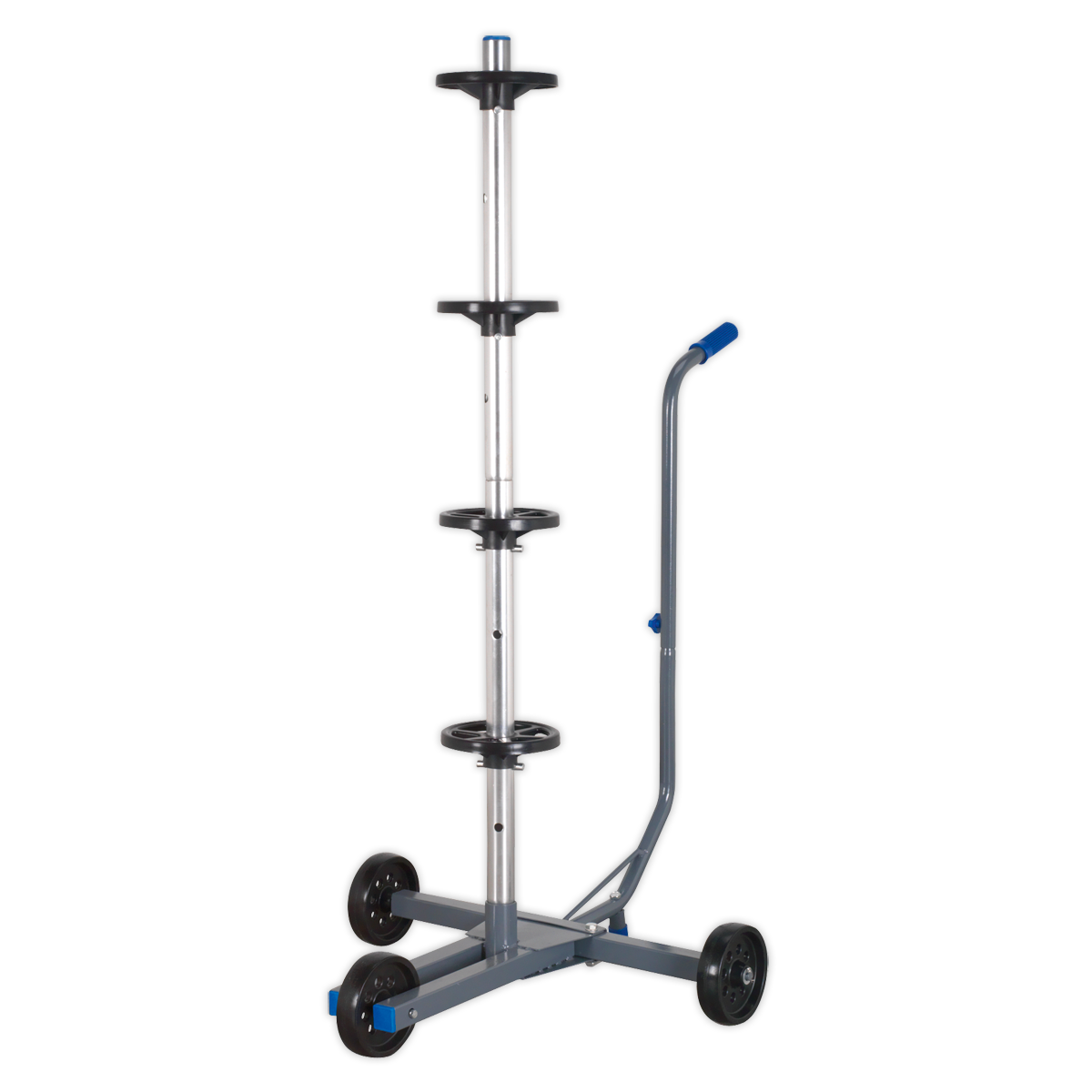 SEALEY - STR005 Wheel Storage Trolley 100kg Capacity with Handle