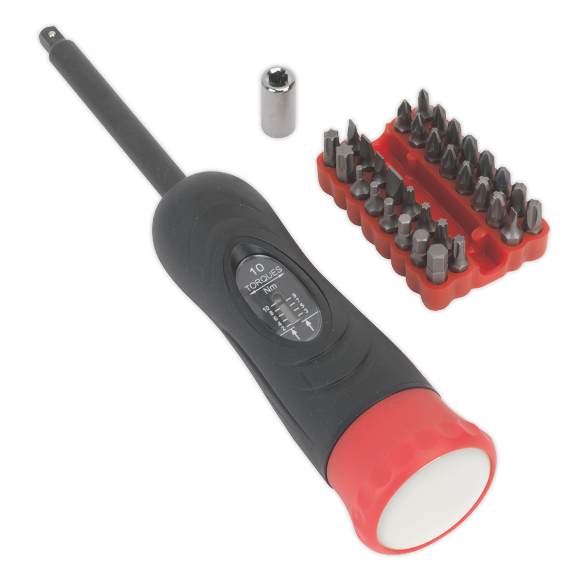 SEALEY - STS100 Torque Screwdriver Set 34pc 2-10Nm 1/4"Sq Drive