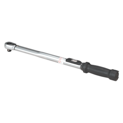 SEALEY - STW201 Torque Wrench Locking Micrometer Style 1/2"Sq Drive 40-210Nm(30-150lb.ft) Calibrated