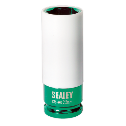 SEALEY - SX03022 Alloy Wheel Impact Socket 22mm 1/2"Sq Drive