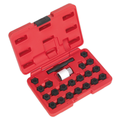 SEALEY - SX206 Locking Wheel Nut Key Set 22pc - Audi