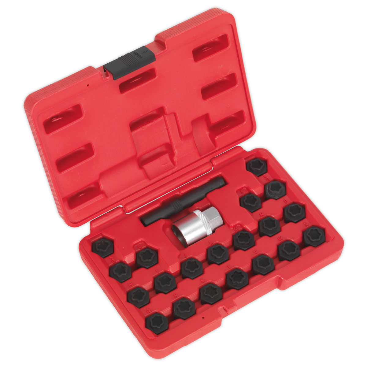 SEALEY - SX207 Locking Wheel Nut Key Set 22pc - BMW