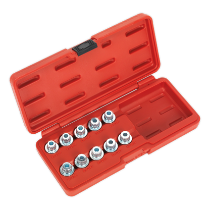 SEALEY - SX208 Locking Wheel Nut Key Set 10pc - BMW & Mini