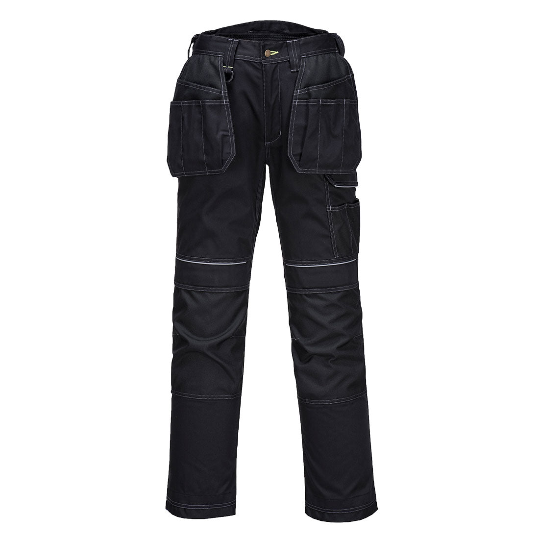 Portwest T602 - Black  44 Regular PW3 Holster Work Trousers Combat Cargo Pants