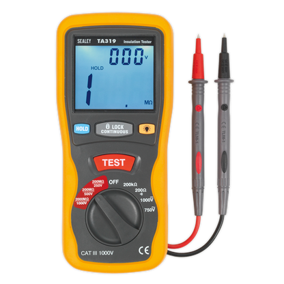 SEALEY - TA319 Digital Insulation Tester