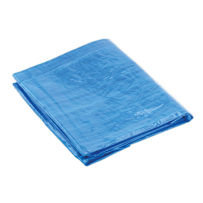 SEALEY - TARP68 Tarpaulin 1.73 x 2.31m Blue