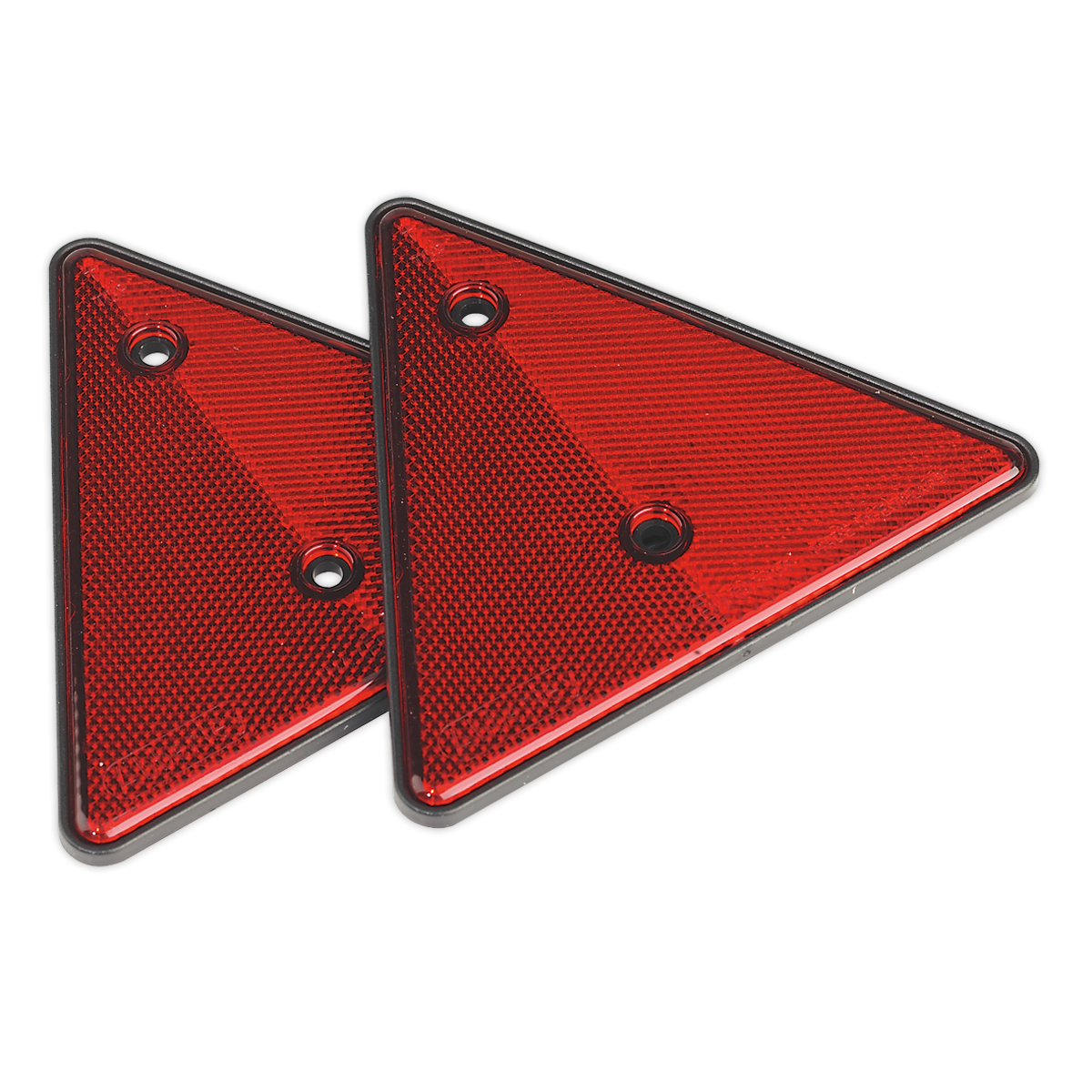 SEALEY - TB17 Rear Reflective Red Triangle Pack of 2