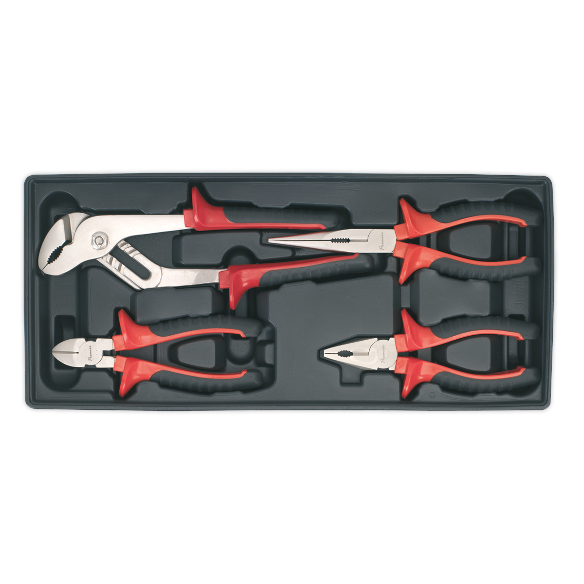 SEALEY - TBT02 Tool Tray with Pliers Set 4pc