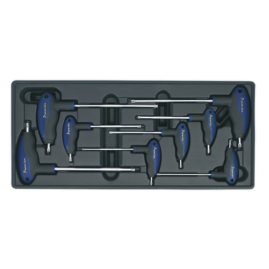 SEALEY - TBT05 Tool Tray with T-Handle TRX-Star* Key Set 8pc