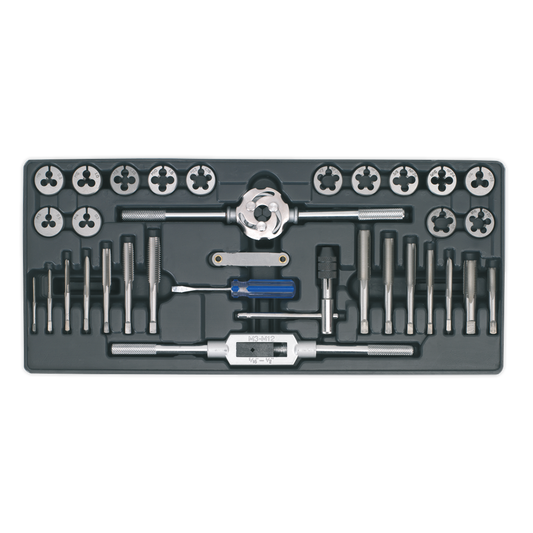 SEALEY - TBT26 Tool Tray with Tap & Die Set 33pc