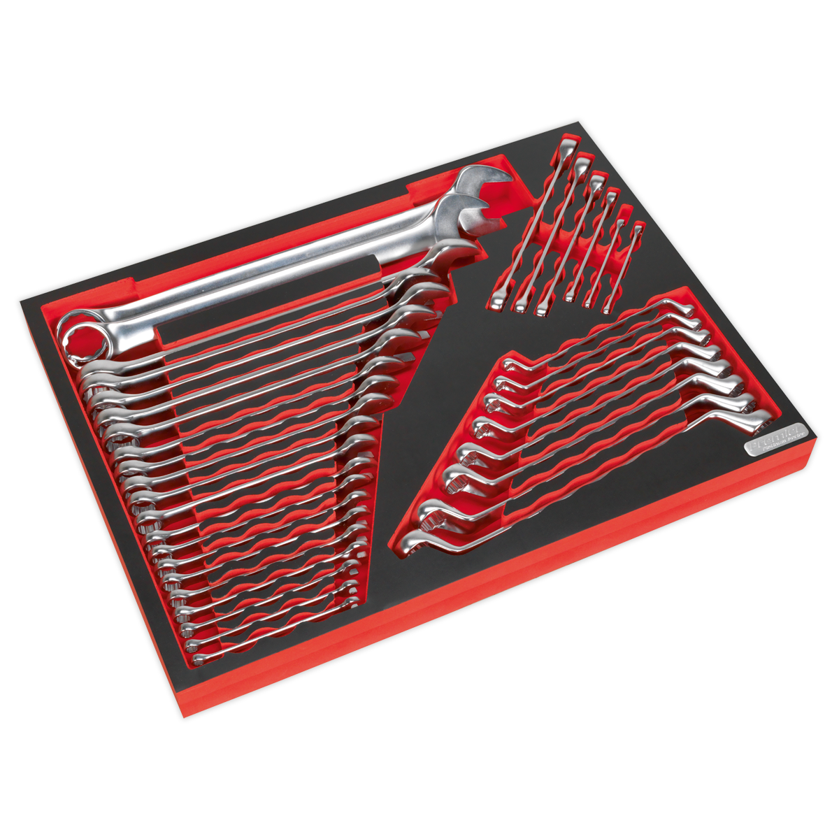 SEALEY - TBTP03 Tool Tray with Spanner Set 35pc