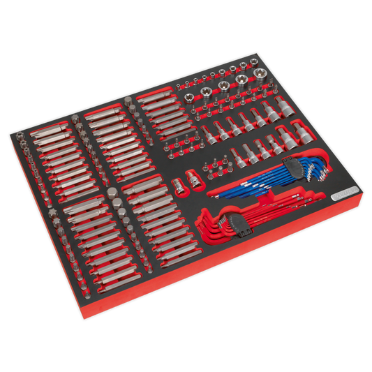 SEALEY - TBTP07 Tool Tray with Specialised Bits & Sockets 177pc