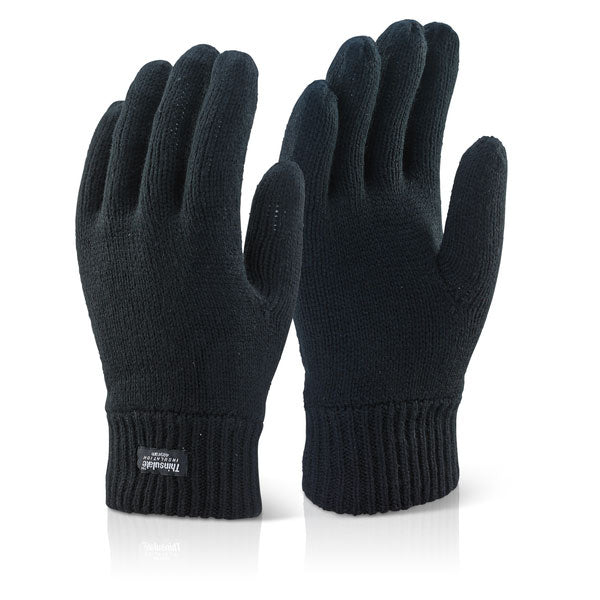 Click - LADIES THINSULATE GLOVE BLACK 5563 - Black
