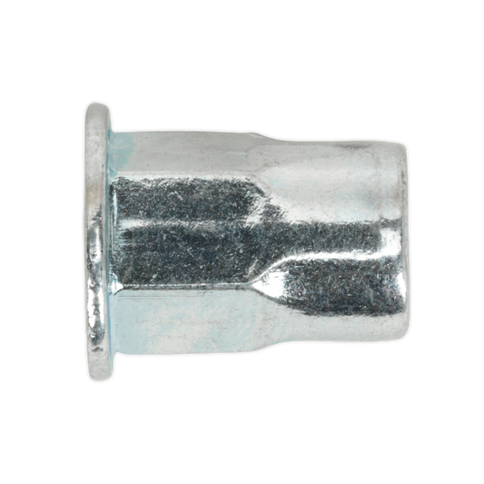 SEALEY - TIHHM6 Threaded Insert (Rivet Nut) M6 Half Hex Pack of 50