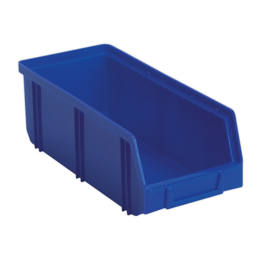 SEALEY - TPS2D Plastic Storage Bin Deep 105 x 240 x 85mm - Blue Pack of 28