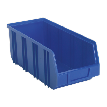 SEALEY - TPS3D Plastic Storage Bin Deep 145 x 335 x 125mm Blue Pack of 16