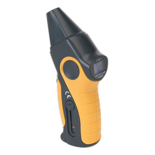 SEALEY - TSTPG7 Tyre Pressure & Tread Depth Gauge 0.21-6.9bar(3-99.5psi)