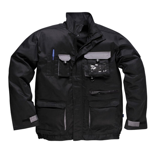 Portwest TX10BKRS -  sz S Portwest Texo Contrast Jacket - Black