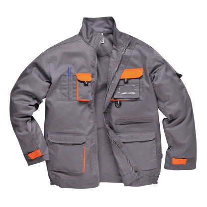 Portwest TX10GRRL -  sz L Portwest Texo Contrast Jacket - Grey