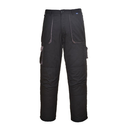 Portwest TX11BKRXS -  sz XS Portwest Texo Contrast Trouser - Black