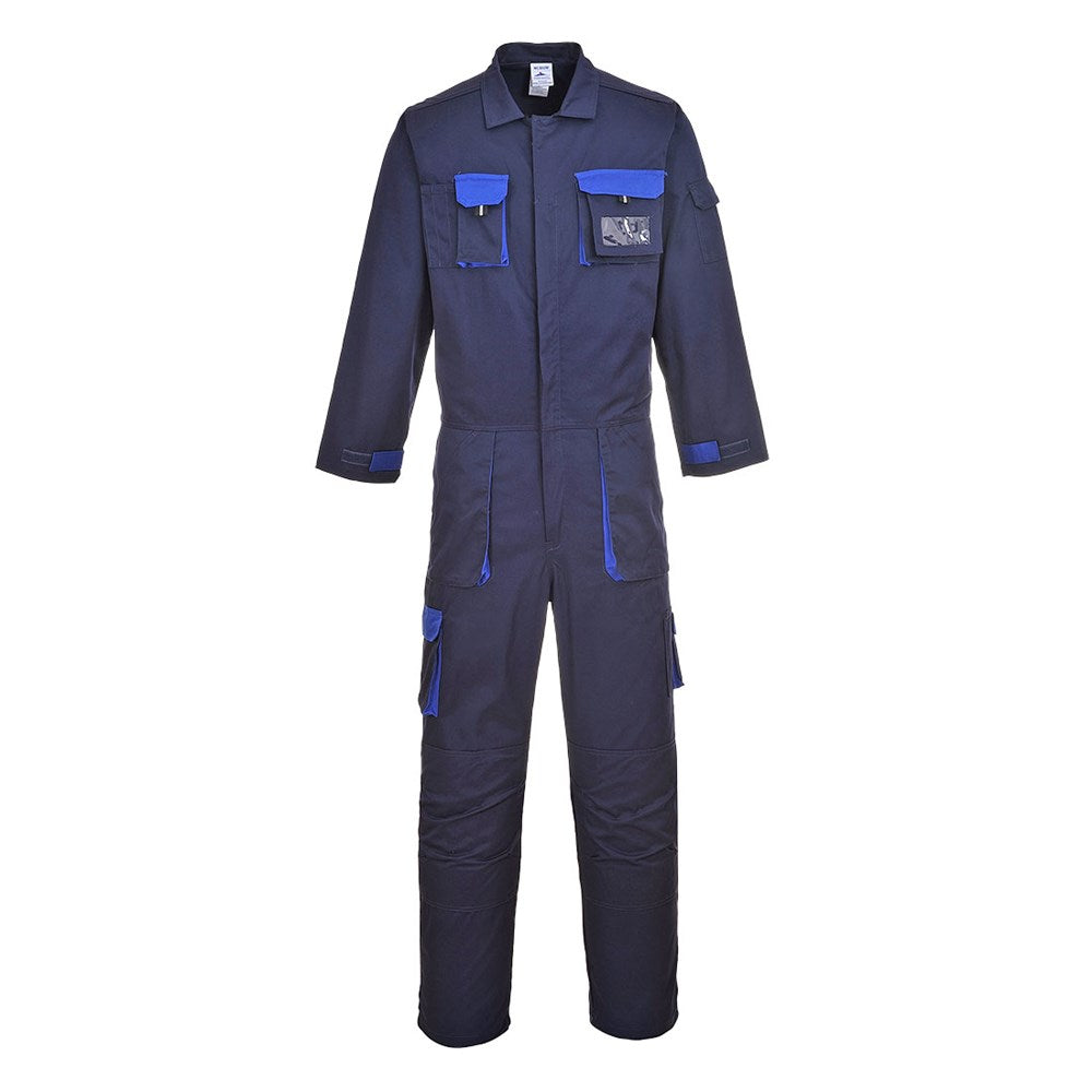 Portwest TX15NARXL -  sz XL Portwest Texo Contrast Coverall - Navy